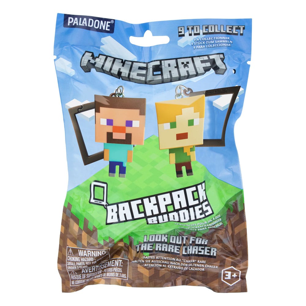 Minecraft Backpack Buddies Mystery Bags Series 4 Display (24) P056077