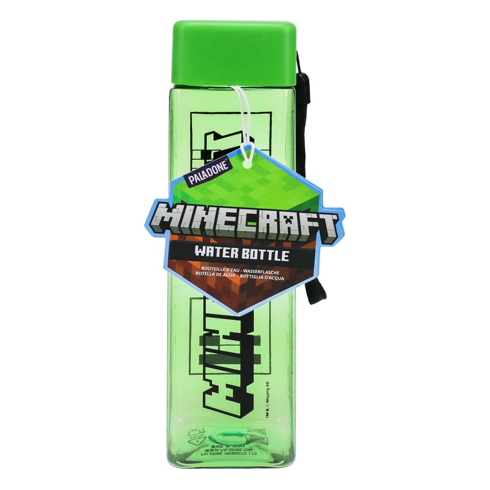 Minecraft Water Bottle Square Shaped P056087