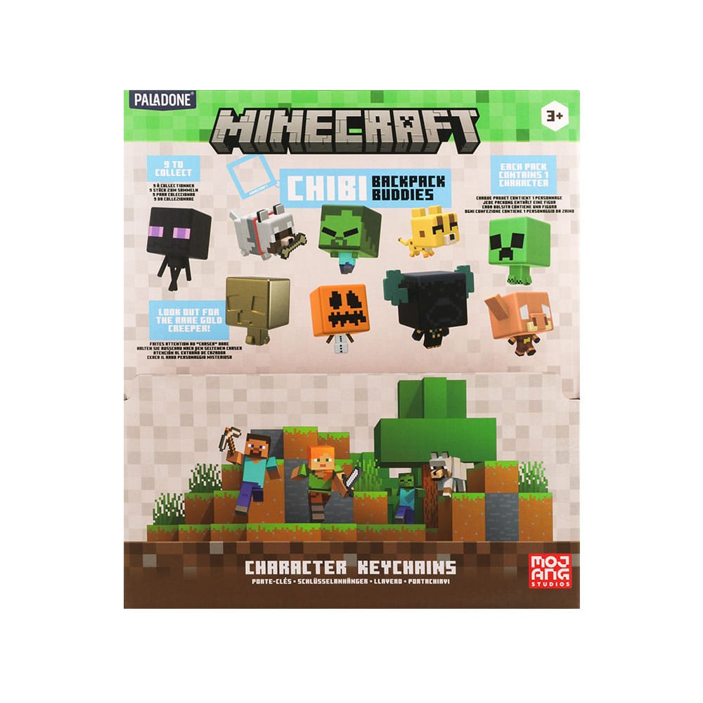 Minecraft Backpack Buddies Mystery Bags Series 3 Display (24) P056133