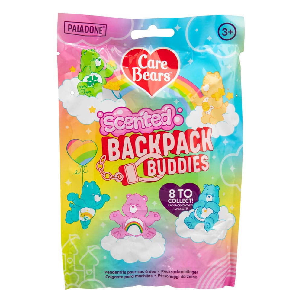 The Care Bears Backpack Buddies Mystery Bags Scented Display (24) P056186