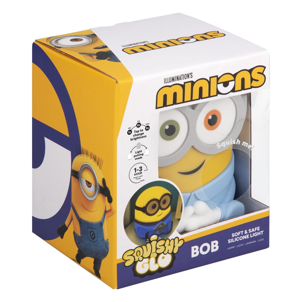 Minions Squishy Glo Silicon Light Bob 15 cm