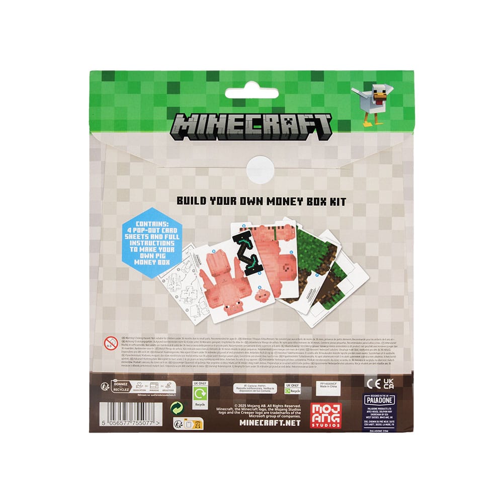 Minecraft Build Your Own Money Bank Treasure Schwein P056217