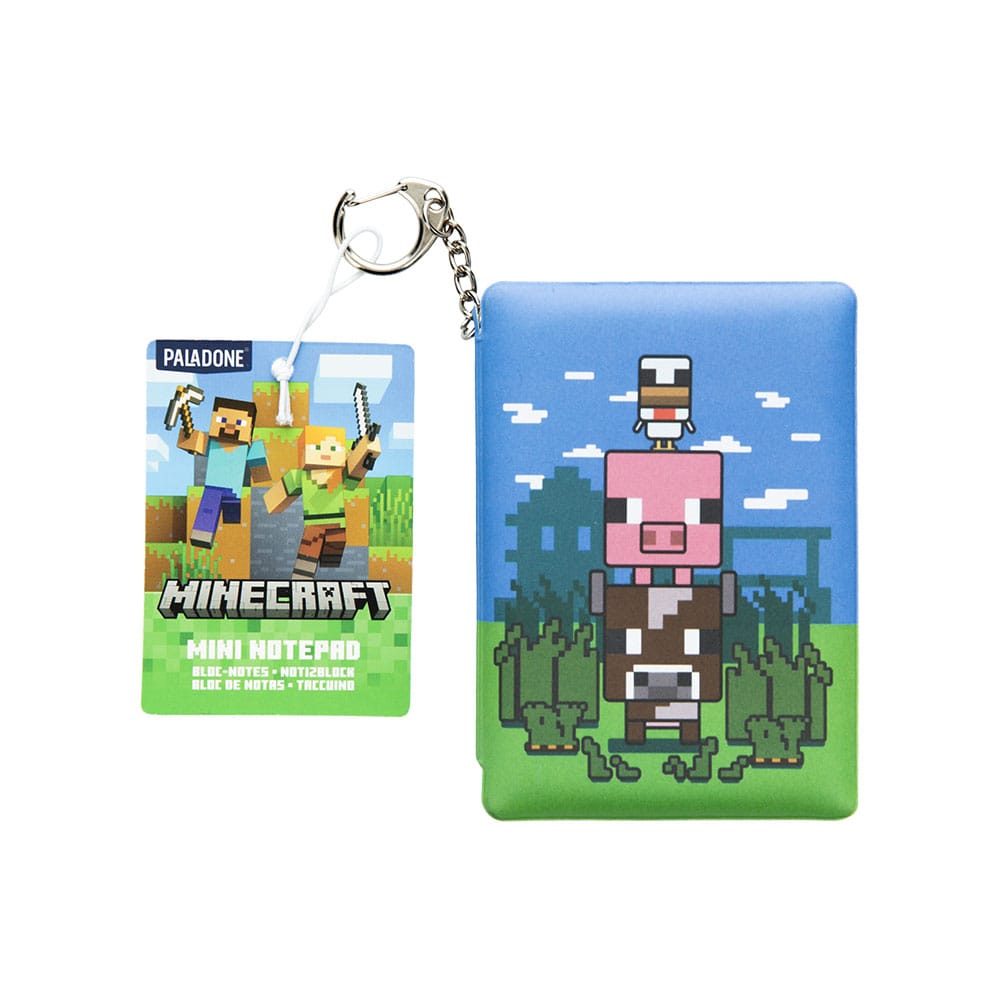 Minecraft Keychain Puffy Notepad P056219