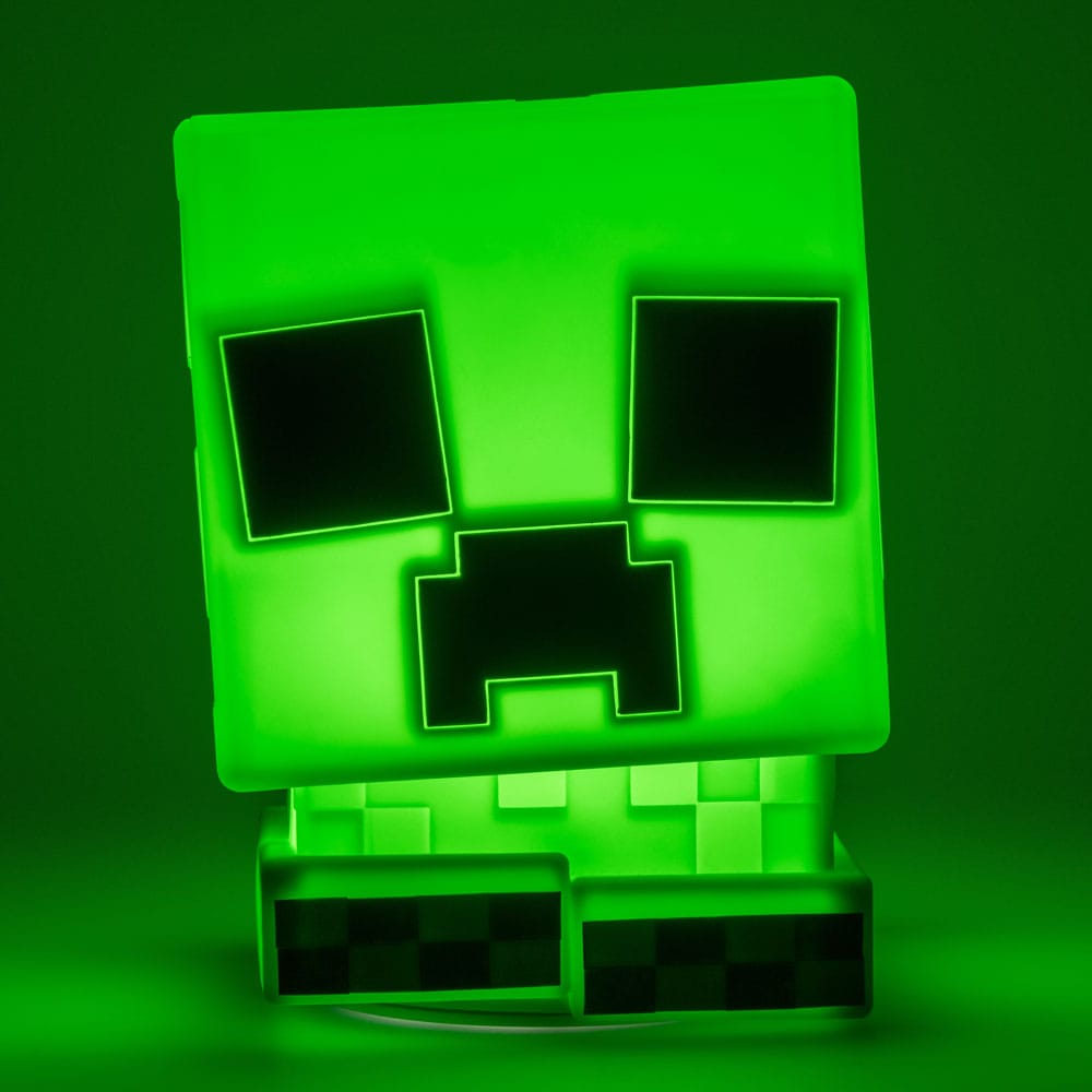 Minecraft Squishy Glo Silicon Light Creeper 15 cm