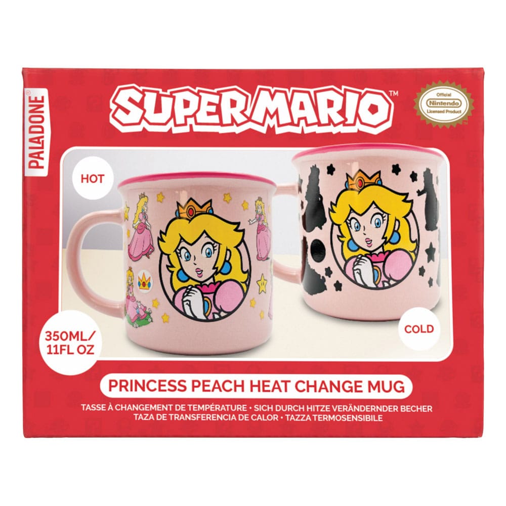 Super Mario Heat Change Mug Princess Peach P056256