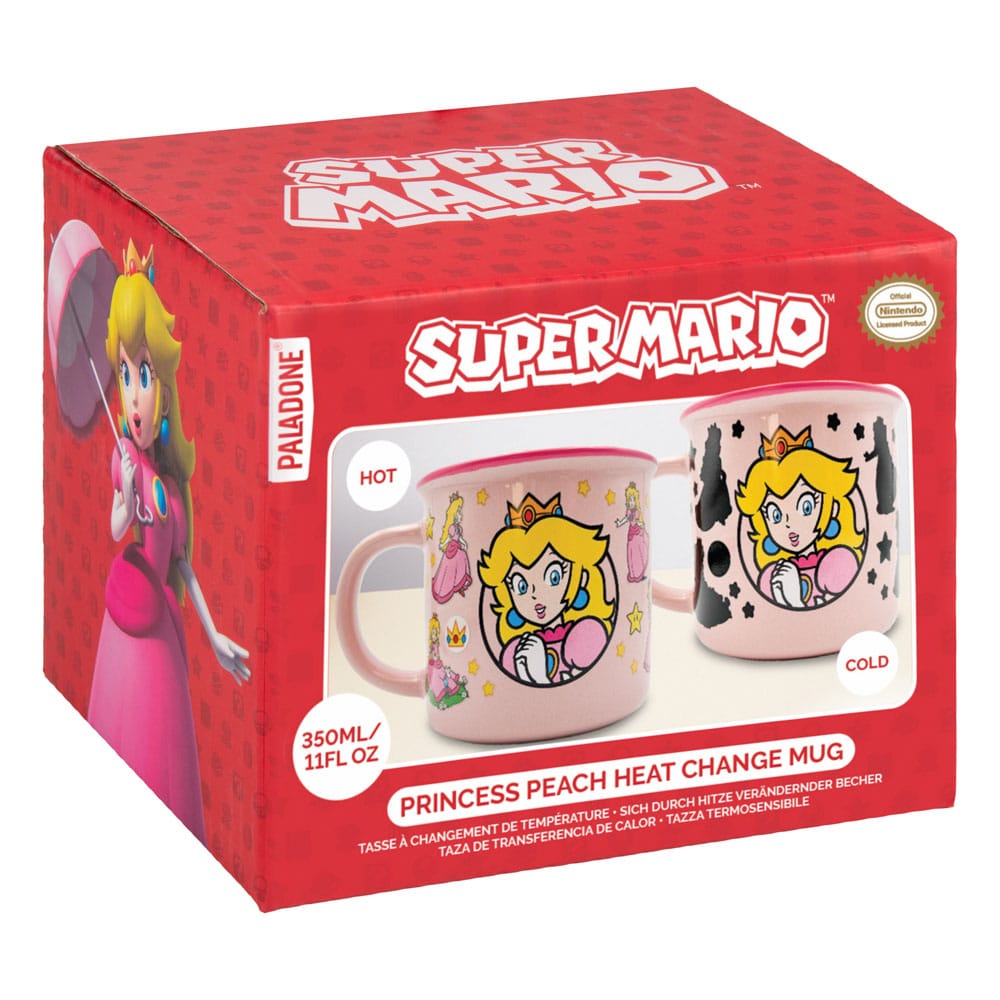 Super Mario Heat Change Mug Princess Peach P056256