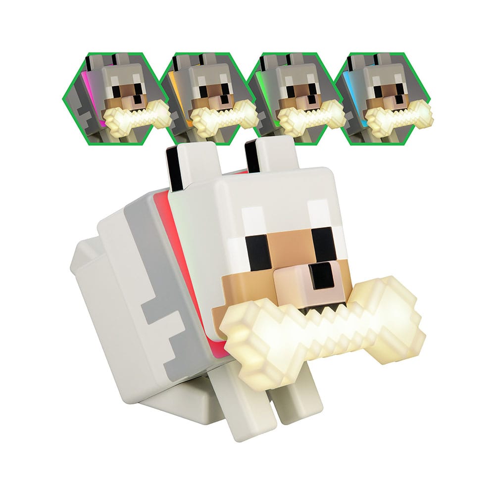 Minecraft Light Wolf P056257