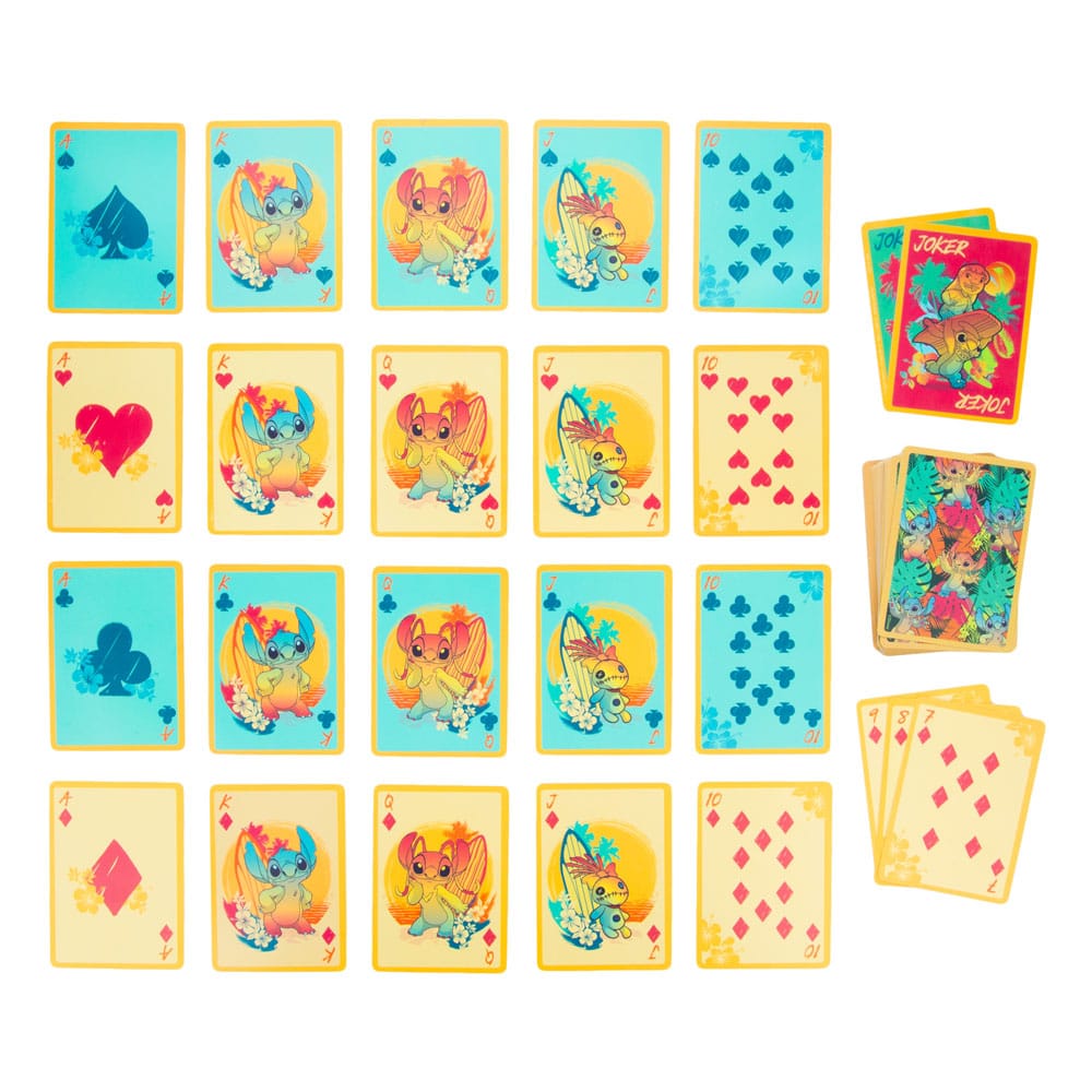 Lilo & Stitch Playing Cards Waterproof P056273