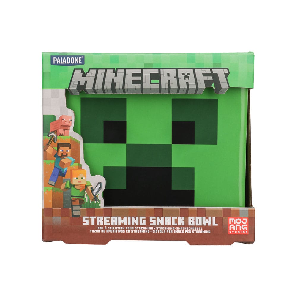 Minecraft Streaming Snack Bowl Creeper P056279