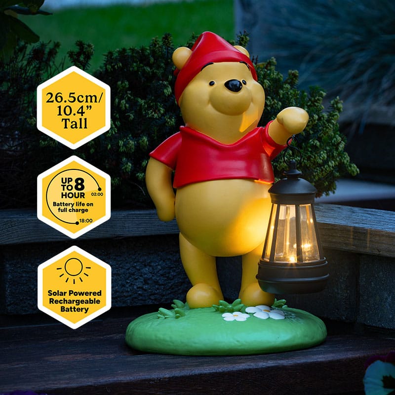 Disney LunaGlo Light Winnie the Pooh Gnome 27 cm P069748