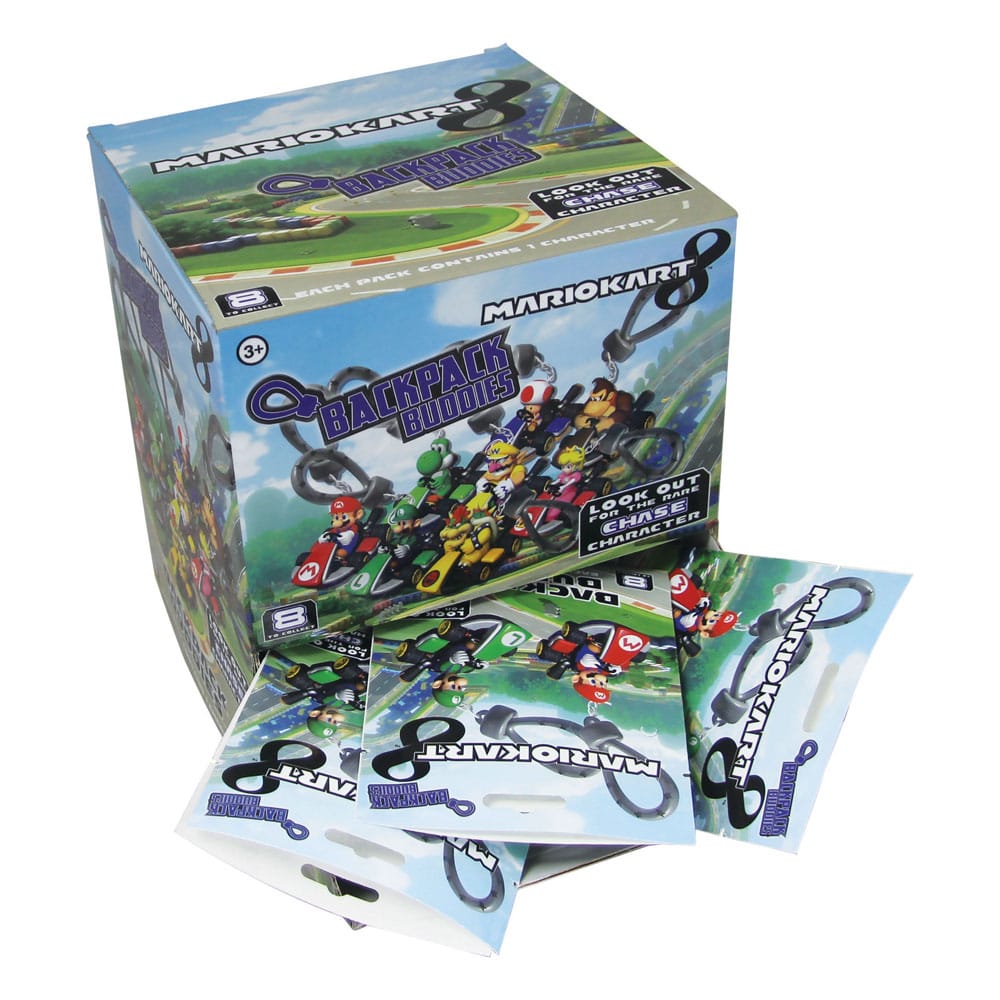 Mario Kart 8 Backpack Buddies Mystery Bags Display (24) P056319