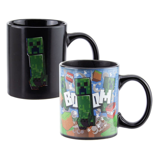Minecraft Heat Change Mug Creeper P056385