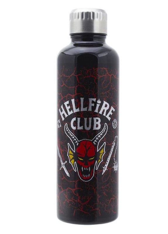 Stranger Things: Hellfire Club Metal Water Bottle P056403