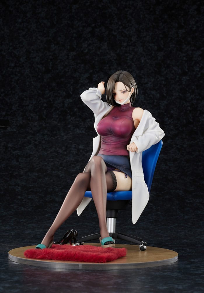 Original Character Statue 1/6 The Sulky School Nurse Illustrated by Keso Shirou 22 cm P064872