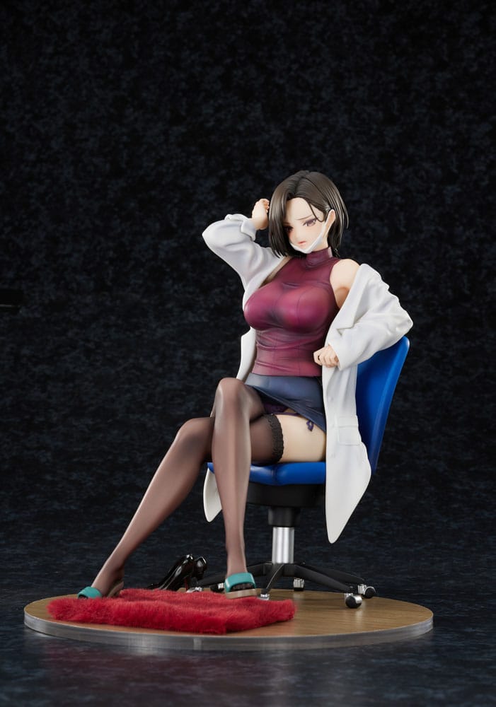 Original Character Statue 1/6 The Sulky School Nurse Illustrated by Keso Shirou 22 cm P064872
