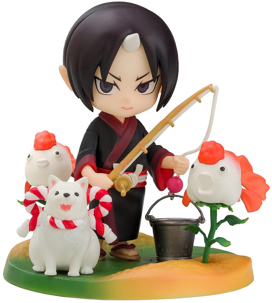 Hozuki no Reitetsu Hakotoniwa PVC Statue Hozuki & Shiro 11 cm P056448