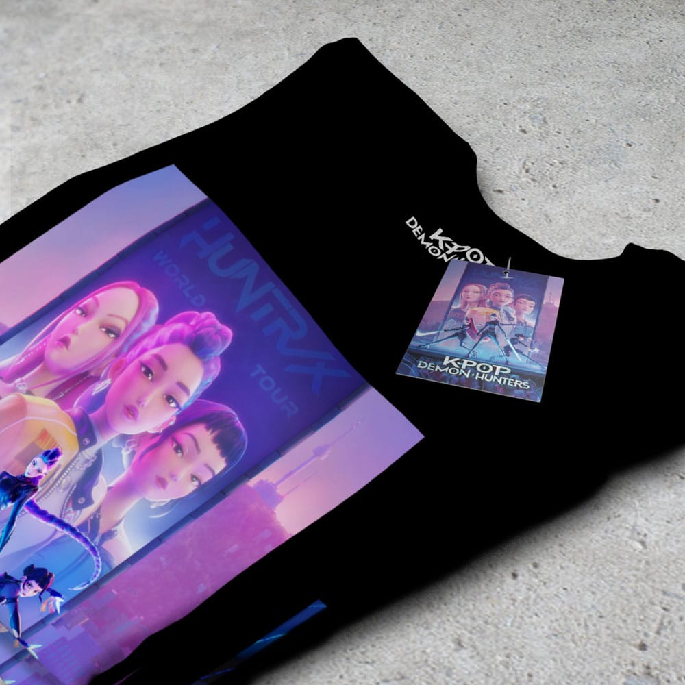 KPop Demon Hunters T-Shirt Movie Key Art