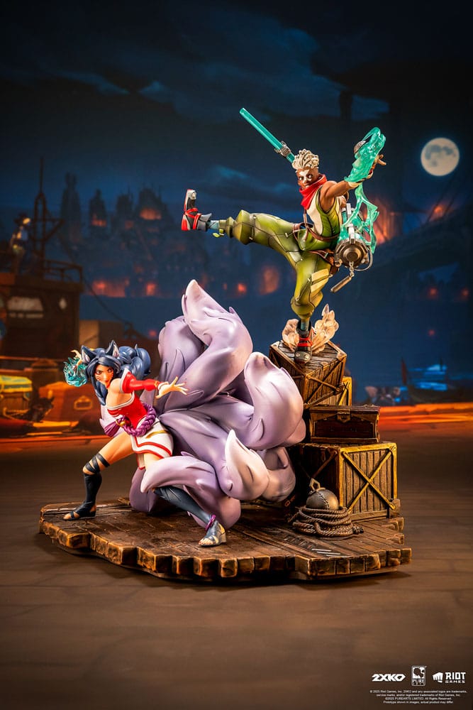League of Legends Statue 1/10 2XKO Ekko & Ahri Diorama 30 cm P065698