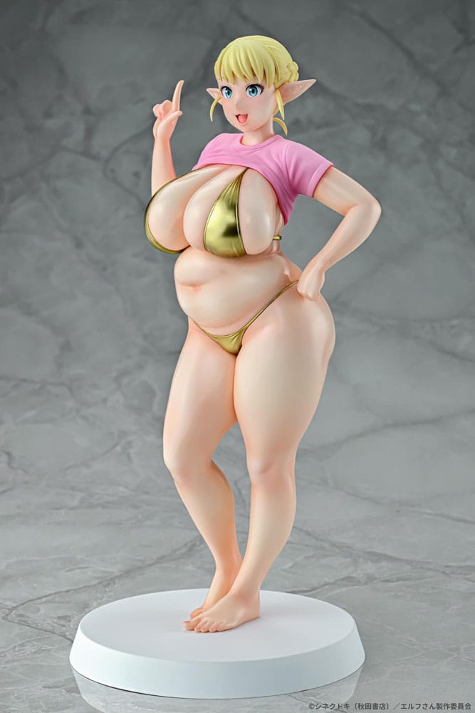 Plus-Sized Elf PVC Statue 1/7 Elfuda Gold Ver. 26 cm P056594