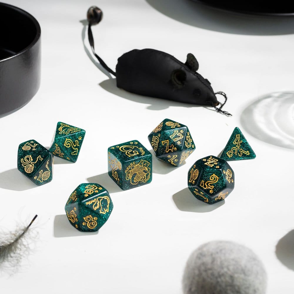 Jumbo Cats Jumbo Dice Set Merlin P073416