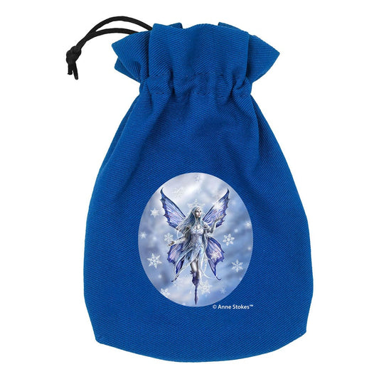 Anne Stokes Dice Pouch Snow Fairy P056657