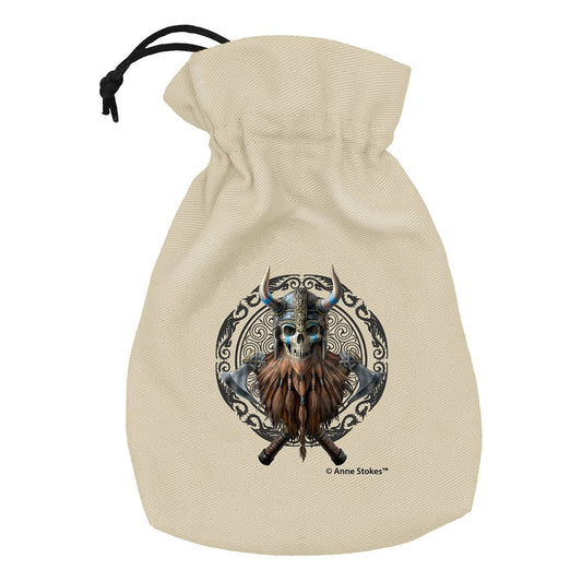 Anne Stokes Dice Pouch Viking Skull P056658