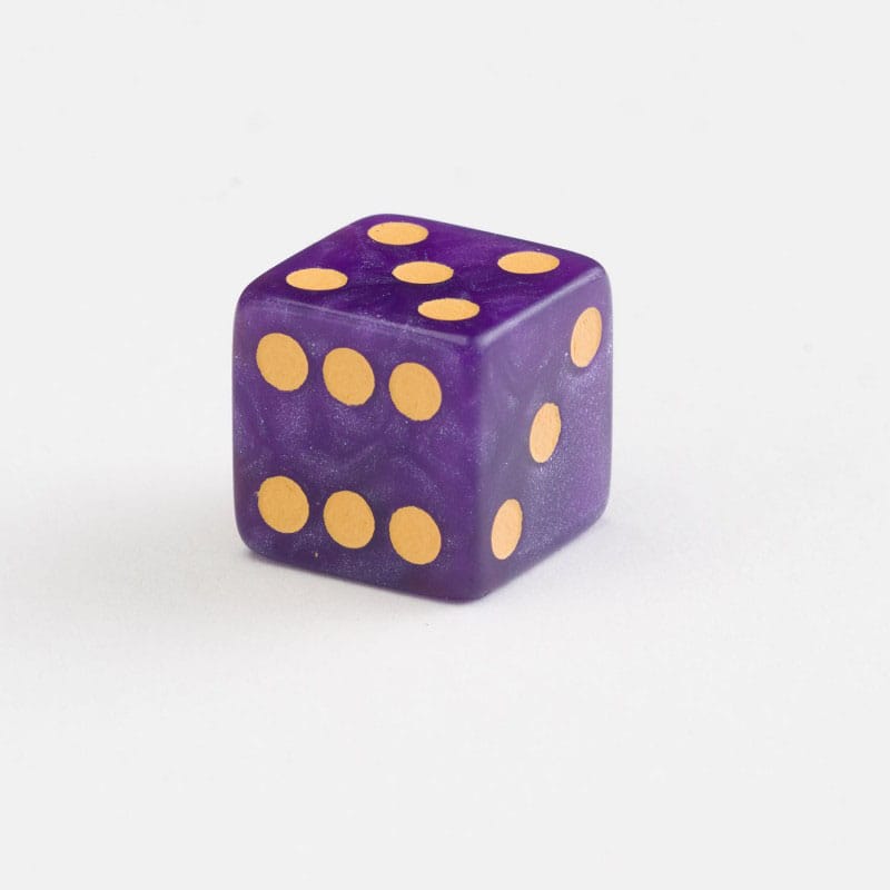 Q Workshop Dice Set Full Pack D6 Shimmering Purple (20) P067693