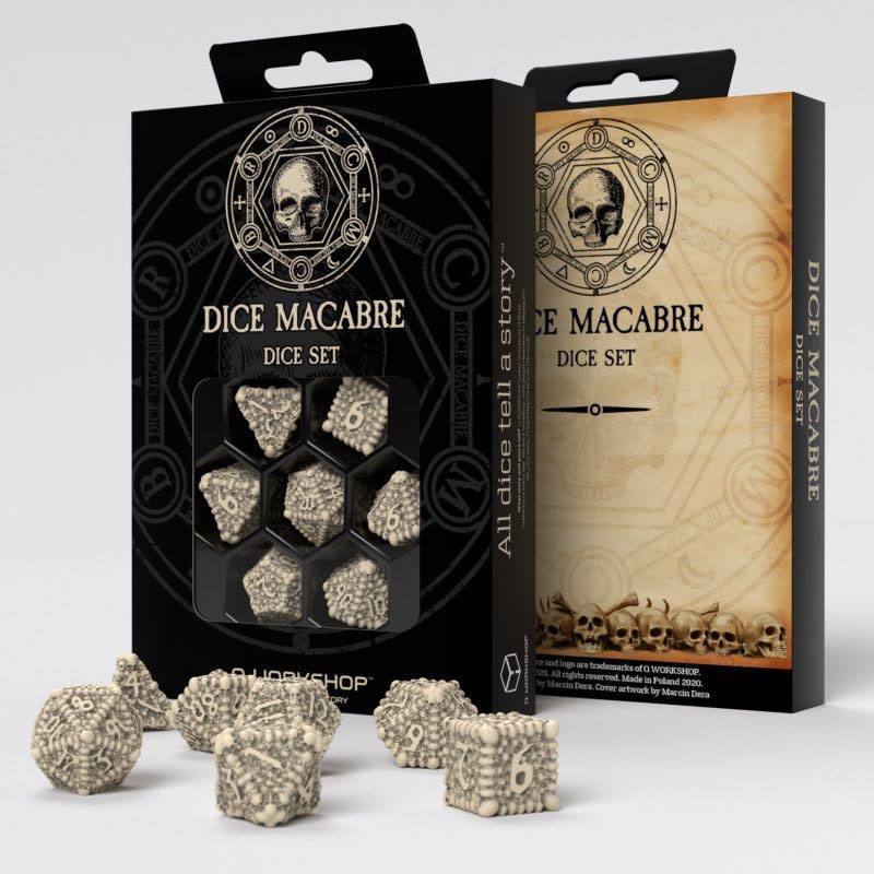 Dice Macabre Dice Set Power of the Underworld (7) P056678