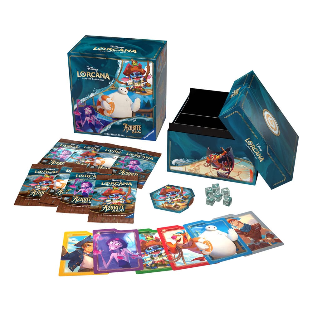 Disney Lorcana TCG Azurite Sea llumineer's Trove *English Edition* P056710