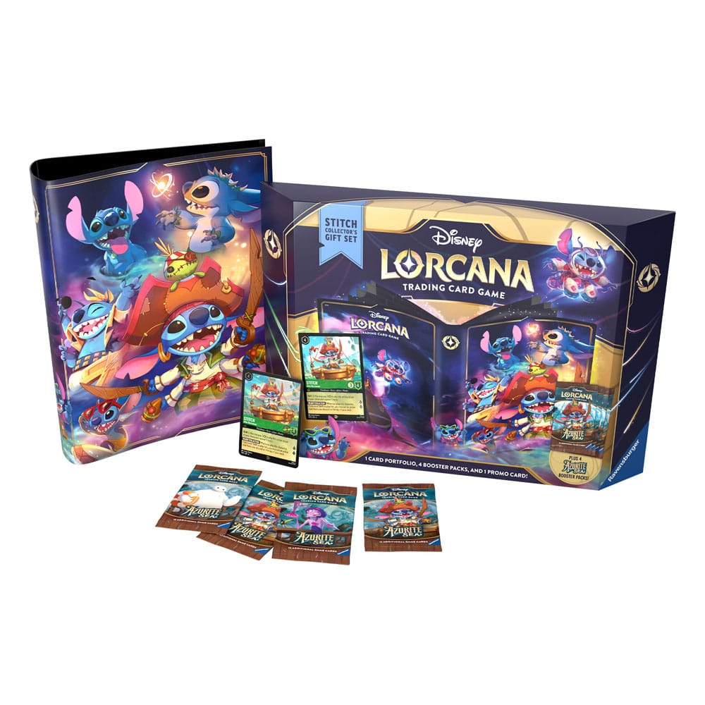 Disney Lorcana TCG Azurite Sea Gift Set Stitch  *English Edition* P056712