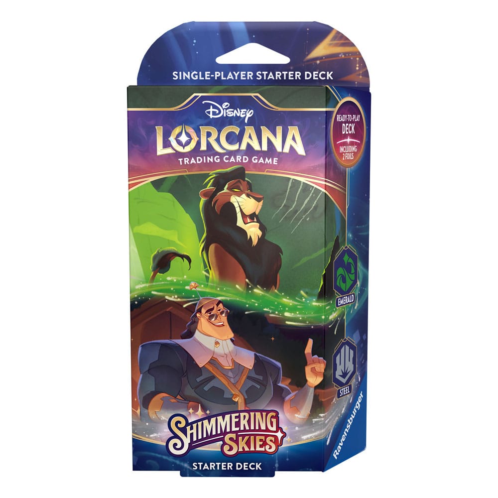 Disney Lorcana TCG Shimmering Skies Starter Decks Display (8) *English Edition* P056713