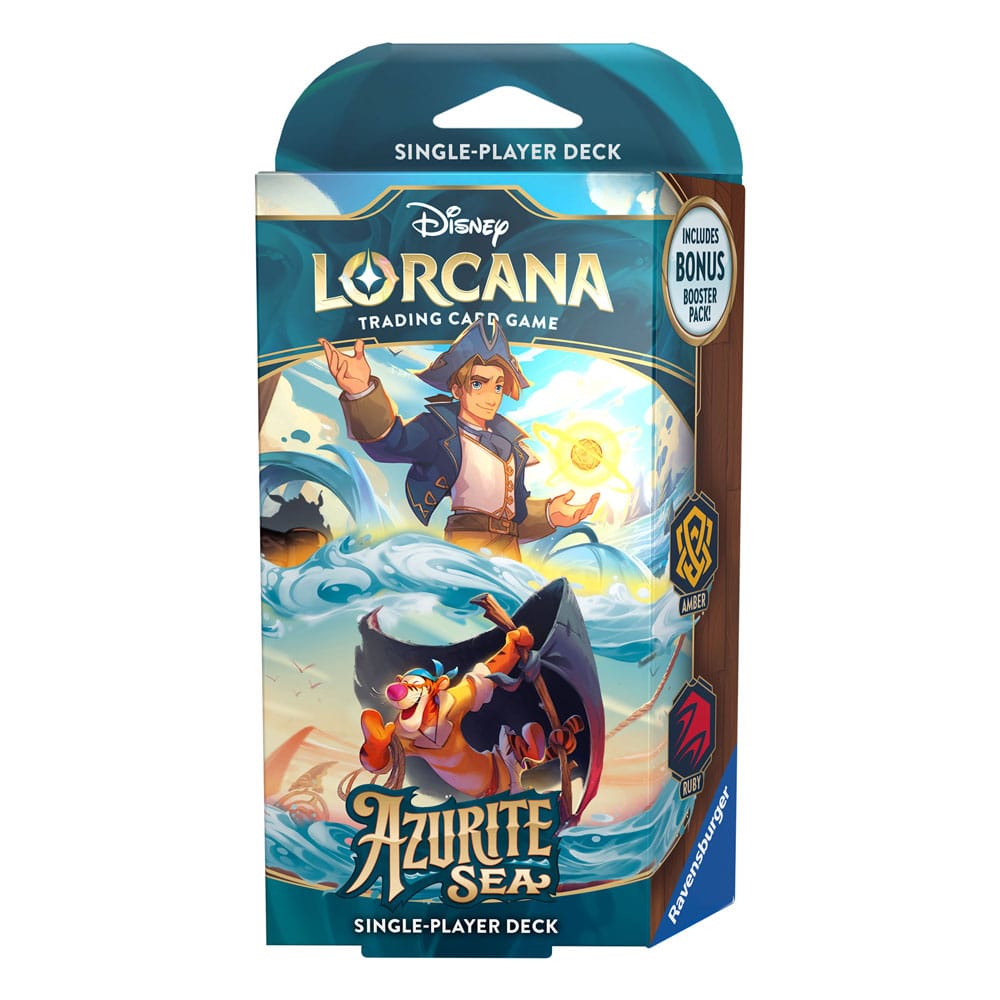 Disney Lorcana TCG Azurite Sea Starter Decks Display (8) *English Edition* P056714