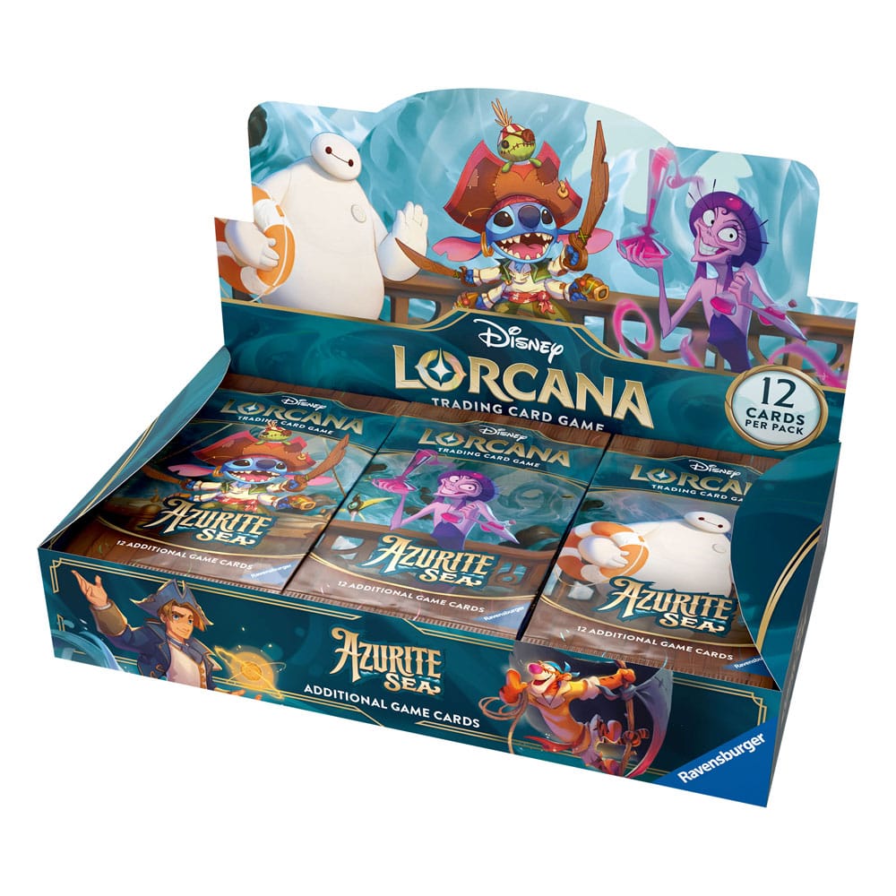 Disney Lorcana TCG Azurite Sea Booster Display (24) *English Edition* P056716