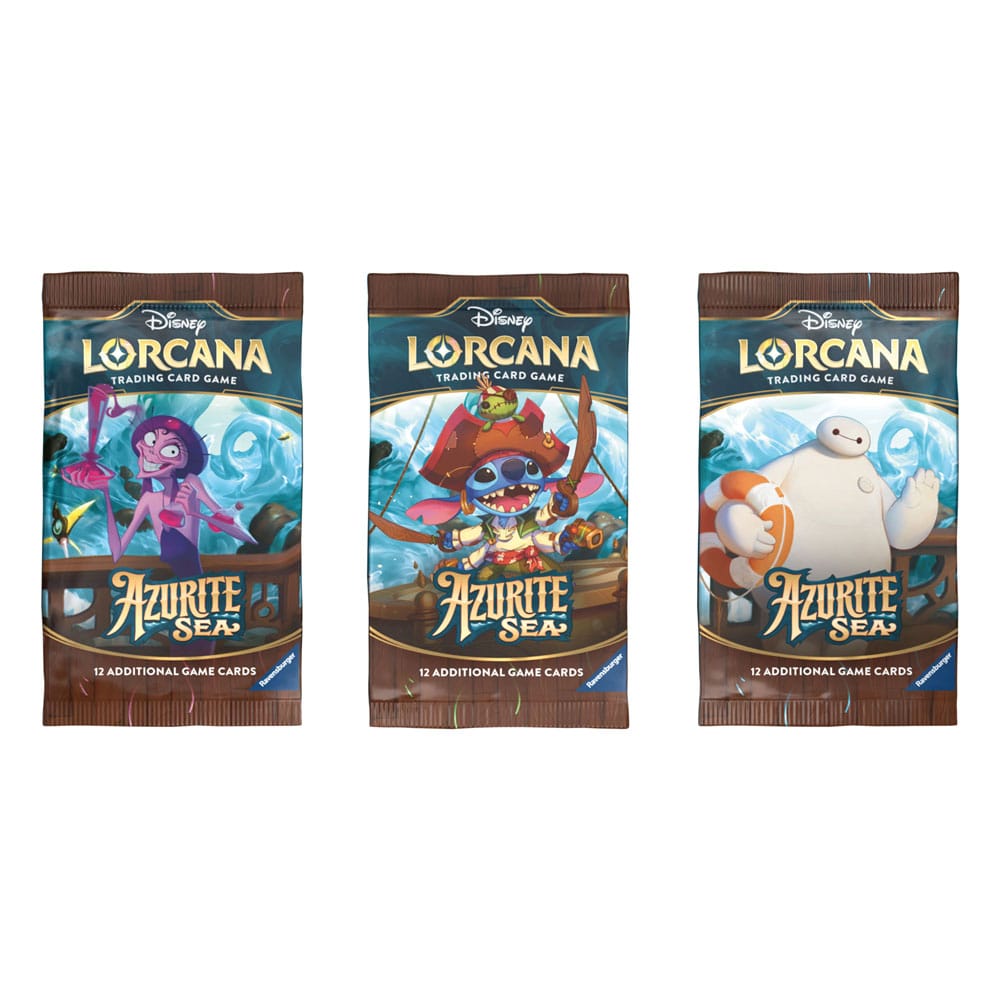 Disney Lorcana TCG Azurite Sea Booster Display (24) *English Edition* P056716