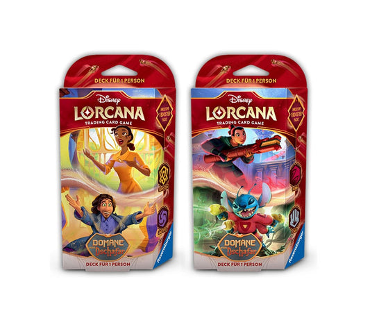 Disney Lorcana TCG Domäne von Dschafar Starter Decks Display (8) *German Edition* P056741