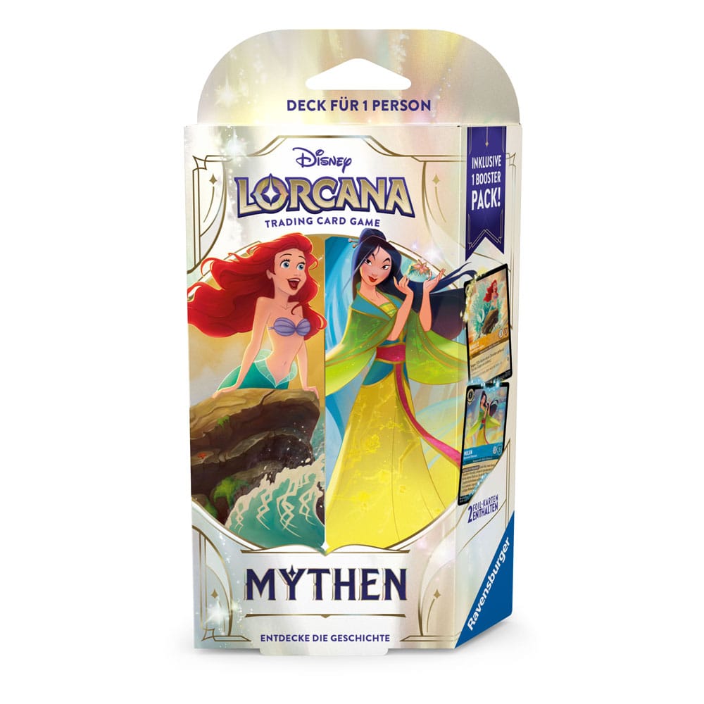 Disney Lorcana TCG Mythen Starter Decks Display (8) *German Edition* P056755
