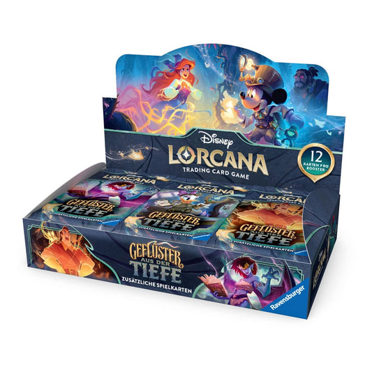 Disney Lorcana TCG Geflüster aus der Tiefe Booster Display (24) *German Edition* P056761