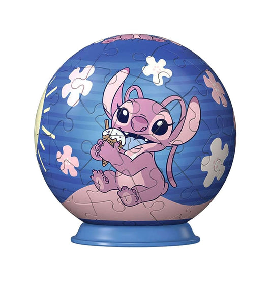 Disney Stitch 3D Puzzle Ball Angel (55 pieces) P056780
