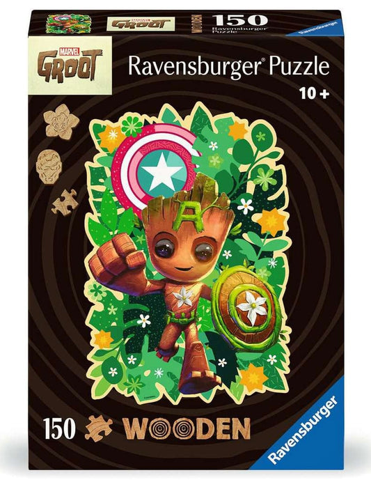 Marvel WOODEN Jigsaw Puzzle Groot (150 pieces) P056825