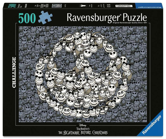 The Nightmare Before Christmas Challenge Jigsaw Puzzle King of Fright (500 pieces) P056829