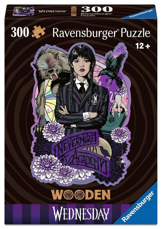 Wednesday WOODEN Jigsaw Puzzle Wednesday Addams (300 pieces) P056836