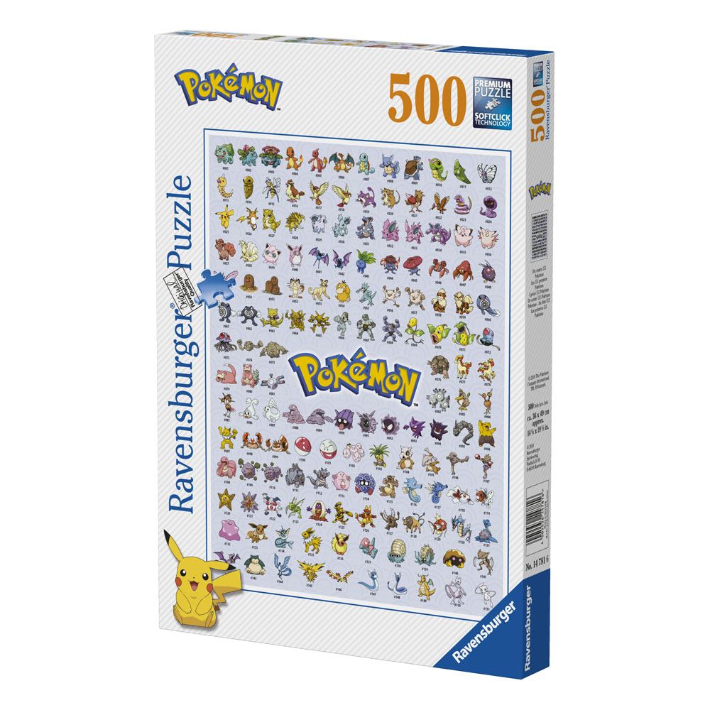 Pokemon Jigsaw Puzzle Pokemon (500 pieces)