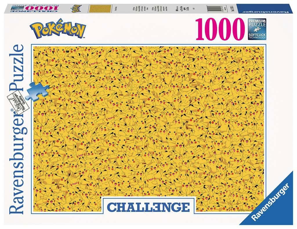 Pokemon Challenge Jigsaw Puzzle Pikachu (1000 pieces)