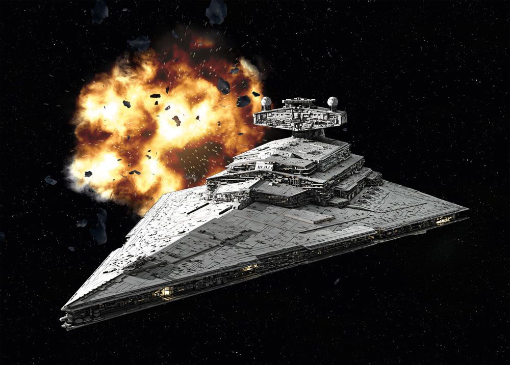 Star Wars Model Kit 1/12300 Imperial Star Destroyer 13 cm P057026