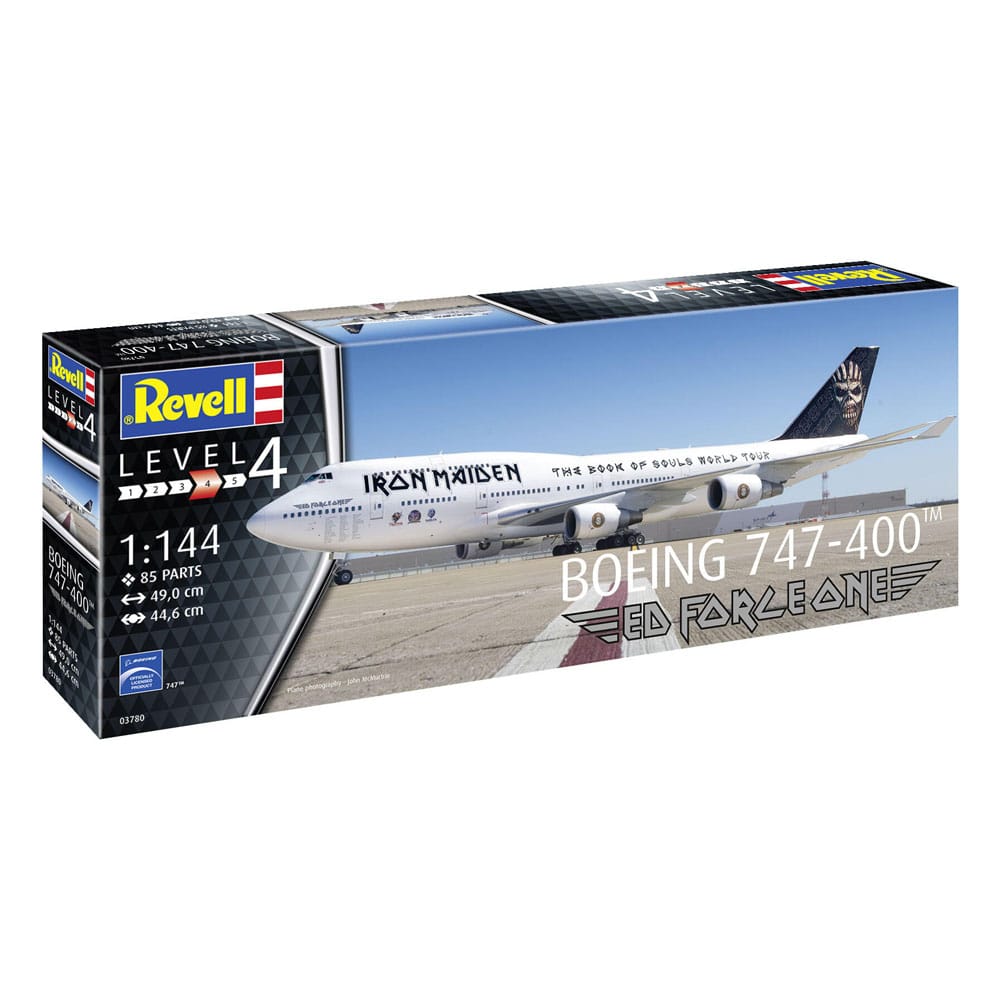 Iron Maiden Model Kit 1/144 Boeing 747-400 "Ed Force One" 49 cm P057028