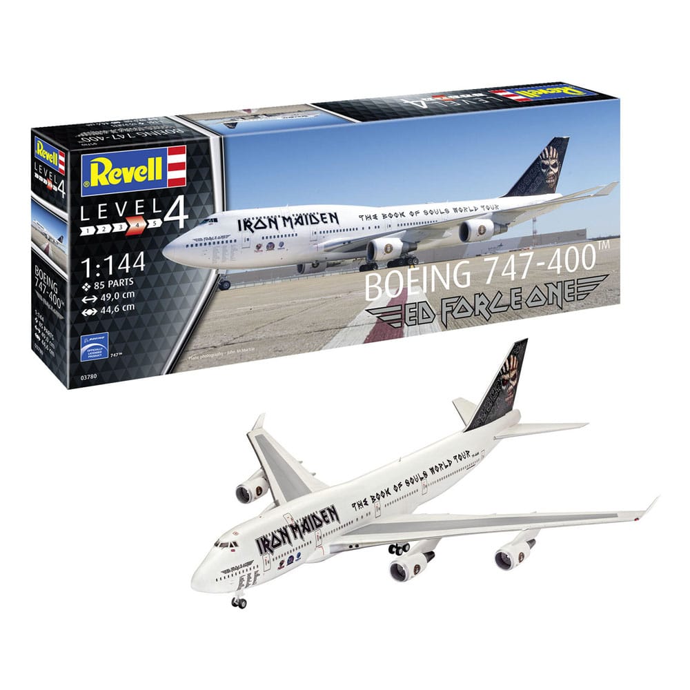 Iron Maiden Model Kit 1/144 Boeing 747-400 "Ed Force One" 49 cm P057028