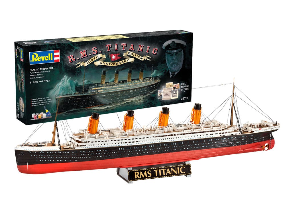 Titanic Model Kit Gift Set 1/400 R.M.S. Titanic 100th Anniversary Edition 67 cm P057040