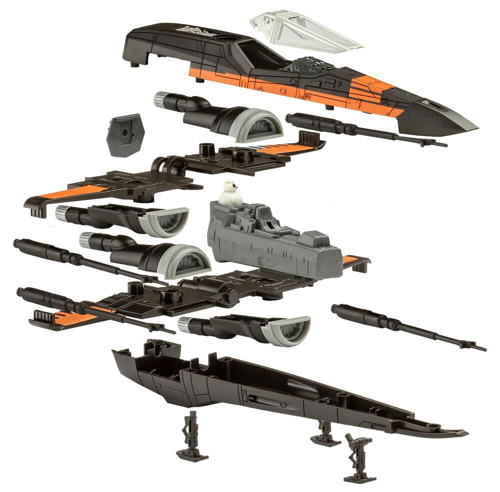 Star Wars Model Kit 1/78 Poe's X-Wing Fighter 22 cm P057043