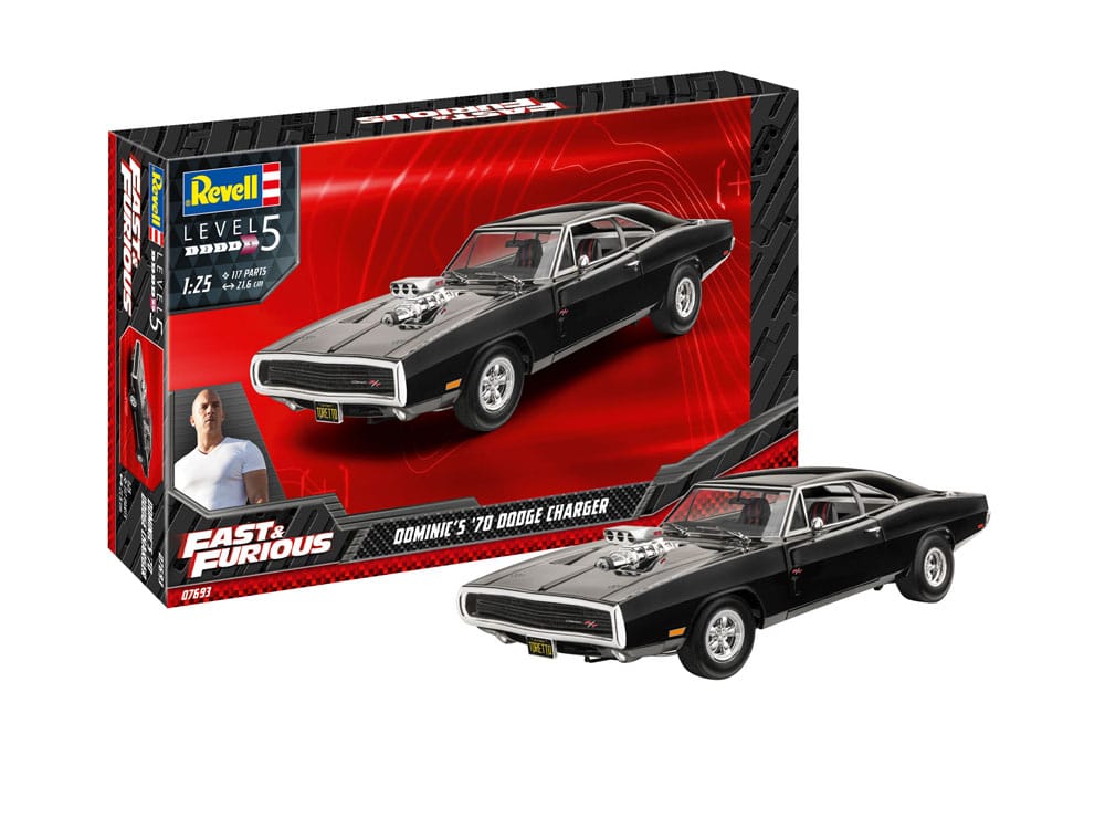 The Fast & Furious Model Kit Dominics 1970 Dodge Charger P057053