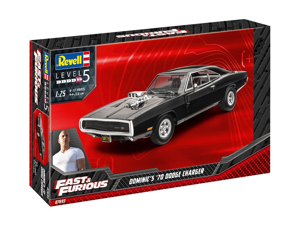 The Fast & Furious Model Kit Dominics 1970 Dodge Charger P057053
